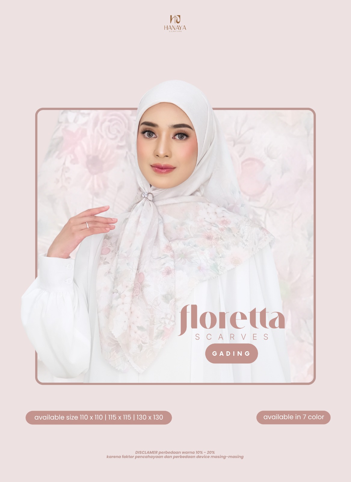 FLORETTA & SHABINE SCARVES